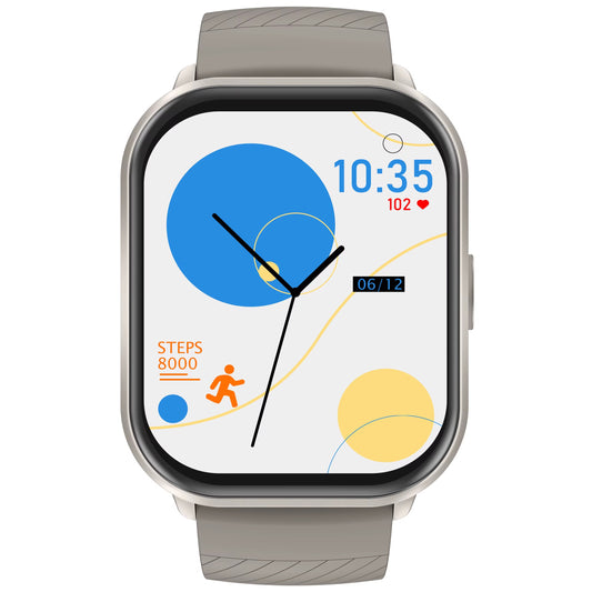 Reloj inteligente resistente al agua, larga duración en bateria, llamadas, presión arterial, oxigeno, respiración, entranamiento compatible con iOS y android