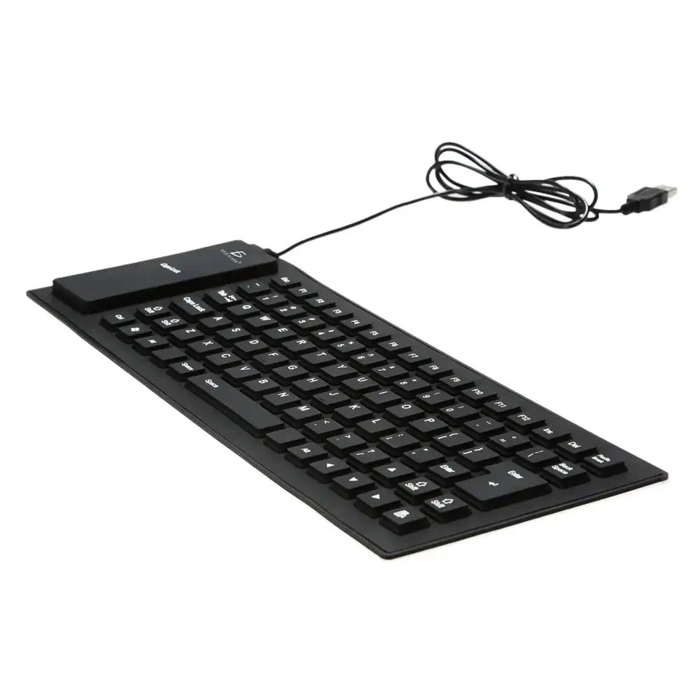 Mini Teclado Alambrico Flexible Usb Pc Laptop Contra Agua