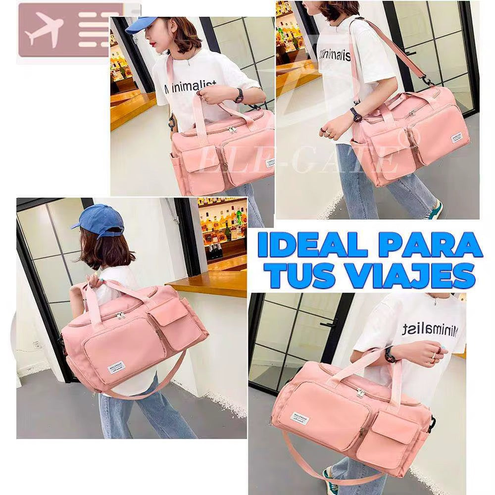 Bolsa impermeable de viaje con espacio para zapatos
