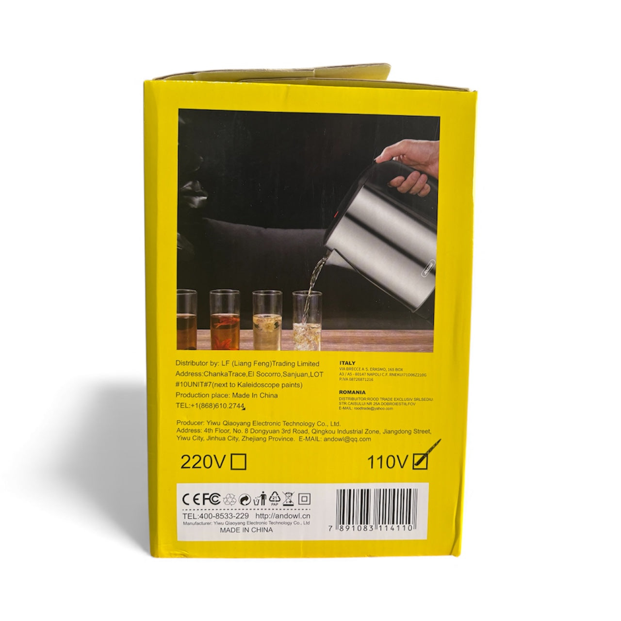 Tetera eléctrica hervidor eléctrico