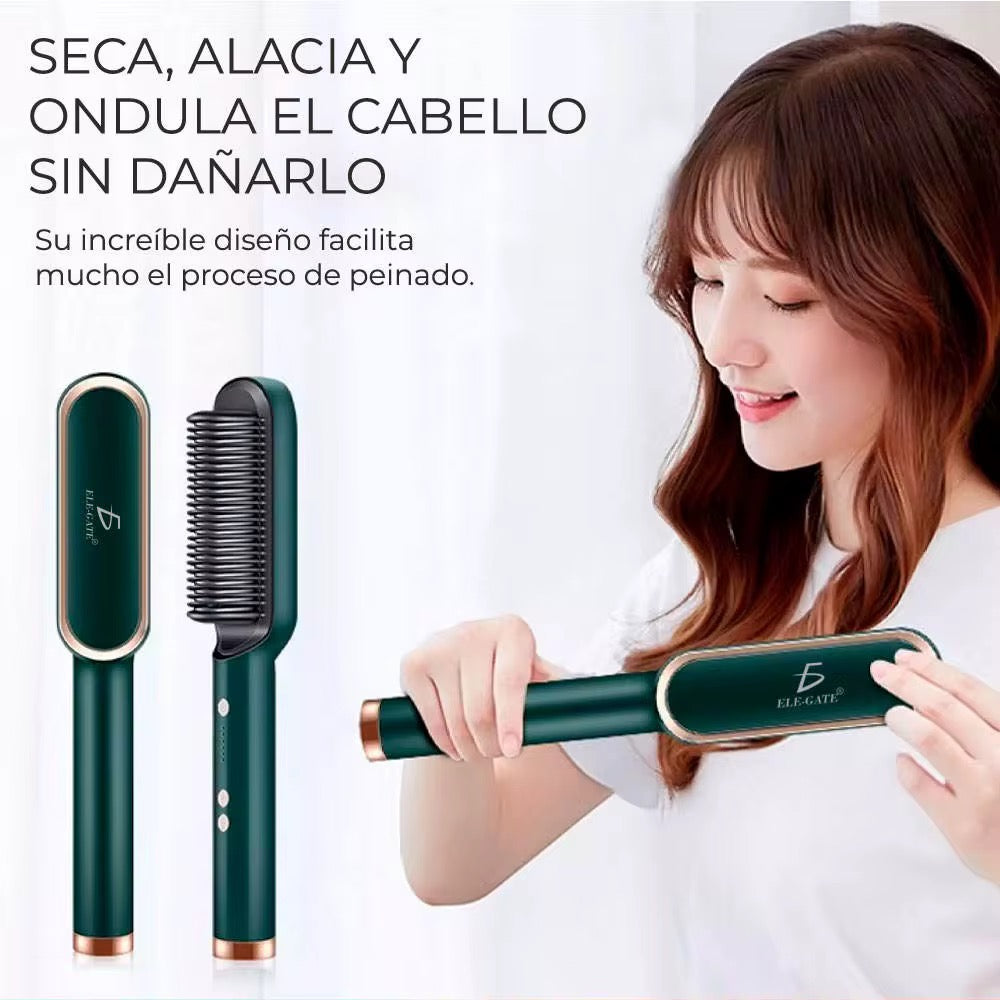 Secador de pelo peine alisador sin daños