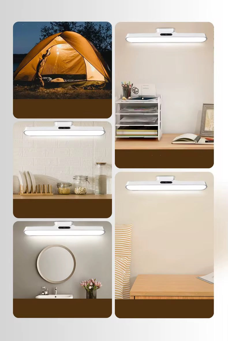 Lámpara LED recargable con base magnética