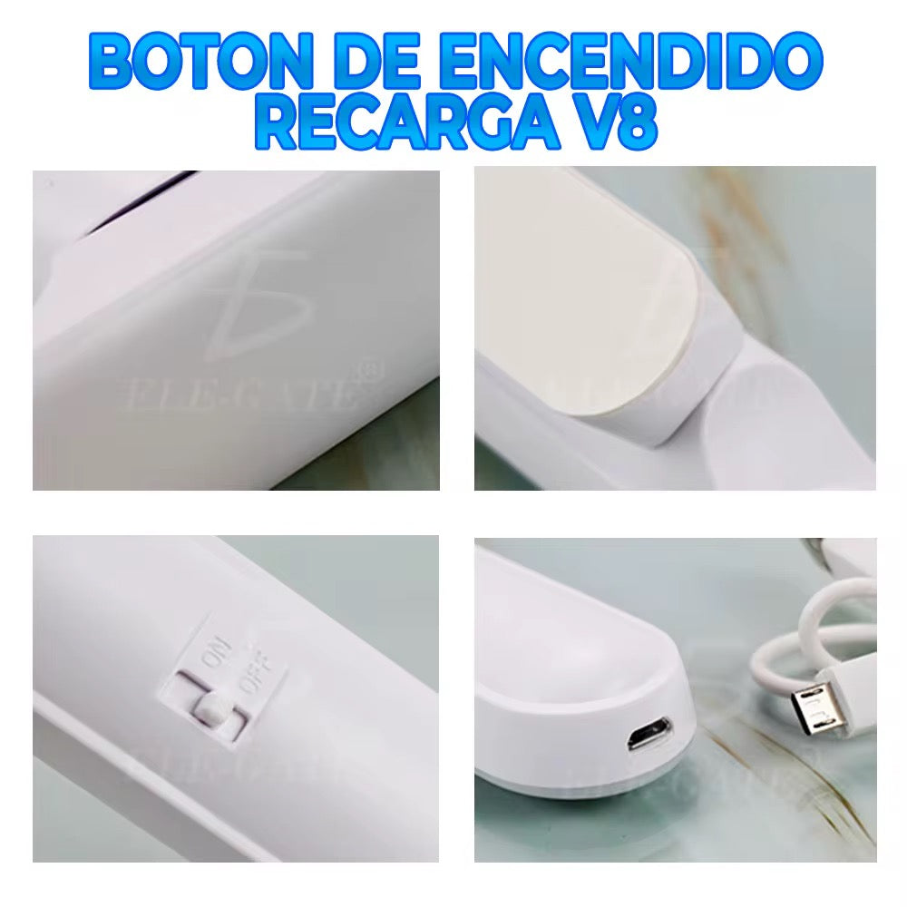 Lámpara LED recargable con base magnética