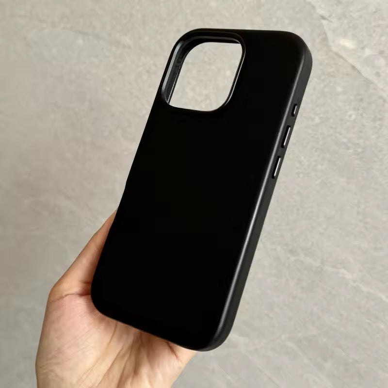 Funda de teléfono de cuero PU magnética, funda protectora a prueba de golpes para iPhone