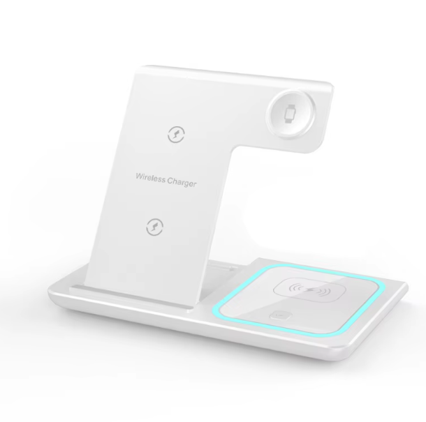 Cargador inalámbrico 3 en 1