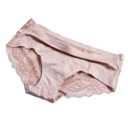Bragas de encage sin costuras de seda