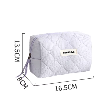 Bolsa de cosméticos de lujo para viaje
