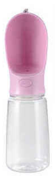 Botella de agua para perro portátil de 500 ml