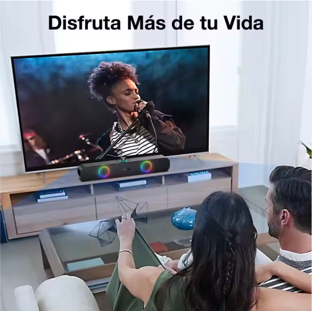 Mini Altavoz Inalámbrico Portátil Negro de Alta Calidad