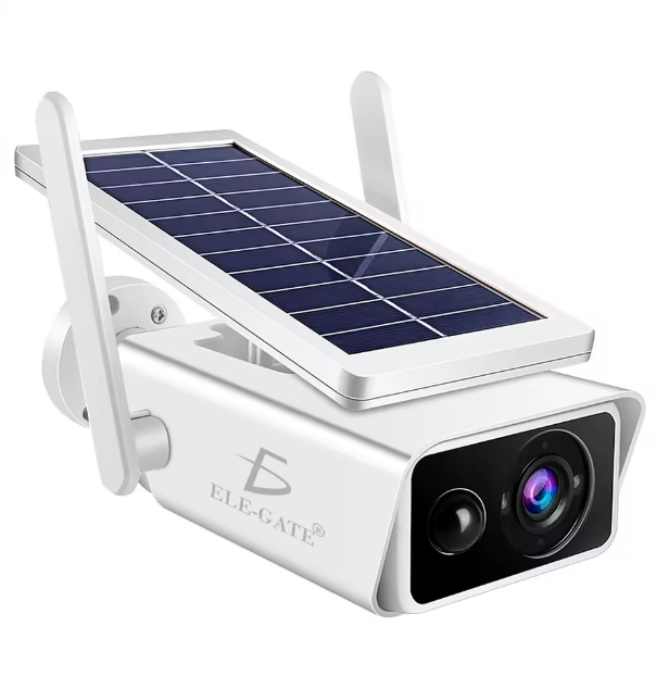 Cámara Wifi con panel solar full HD monitor inalámbrico