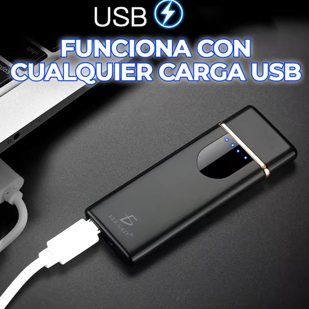 Encendedor eléctrico recargable USB