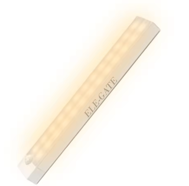 Lámpara LED recargable con sensor de movimiento y regulador de brillo (20 cm)