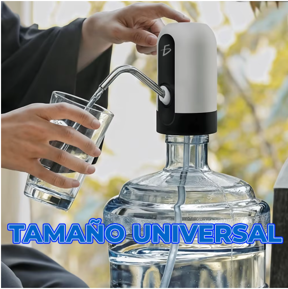 Dispensador de agua eléctrico recargable