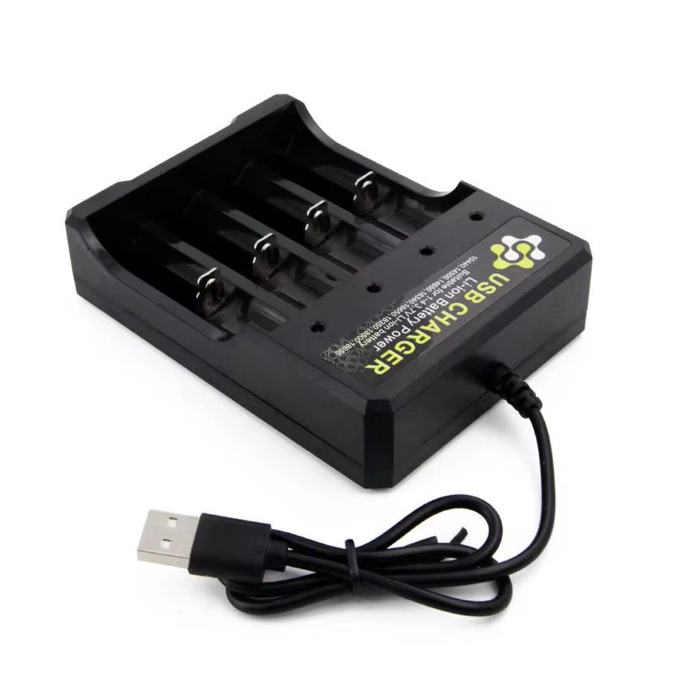 Cargador de batería universal Li-ion 18650 14500