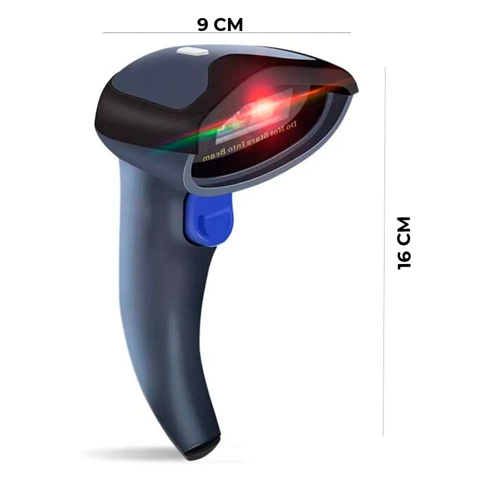 Lector Códigos De Barras Inalámbrico Y Recargable Escaneo Mac Android