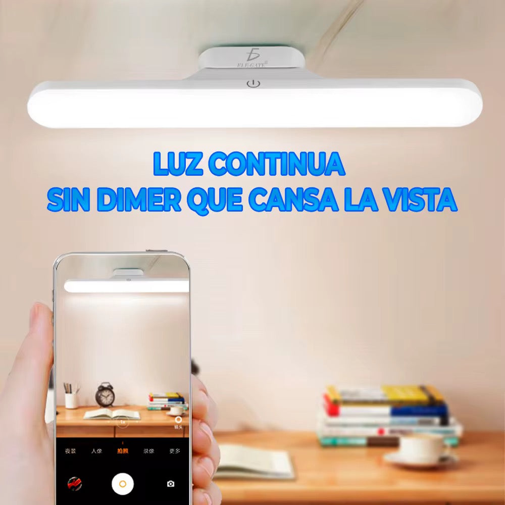 Lámpara LED recargable con base magnética