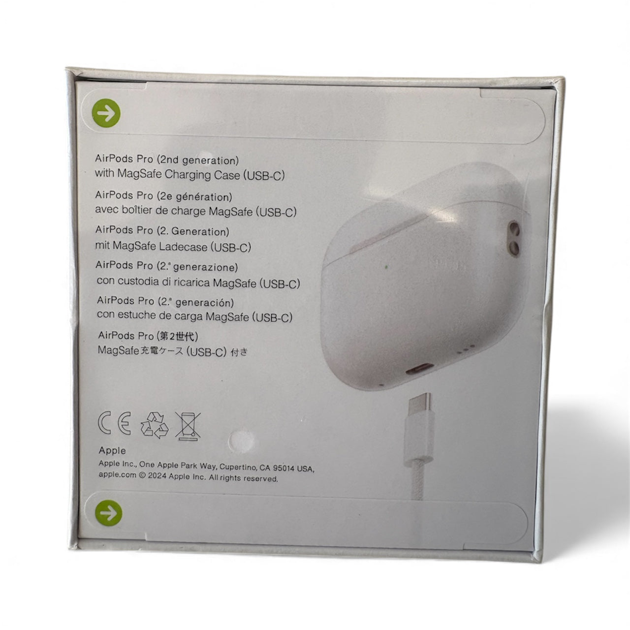 Audifonos earpods 2da generación