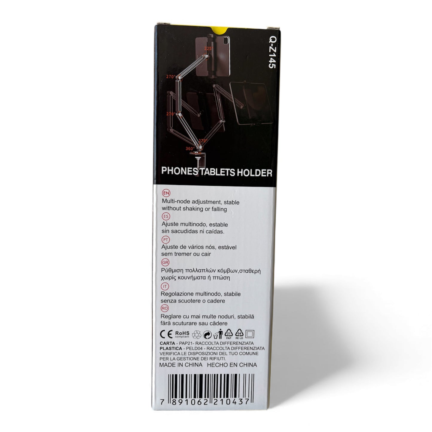 Soporte de telefonos y tabletas