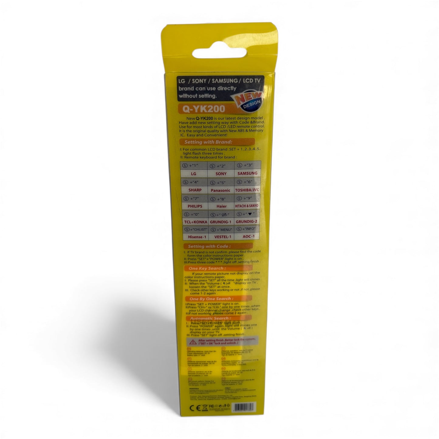 Control Remoto Universal YK200