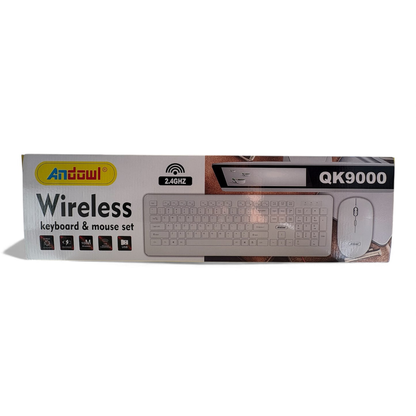 Kit de teclado y ratón inalámbricos