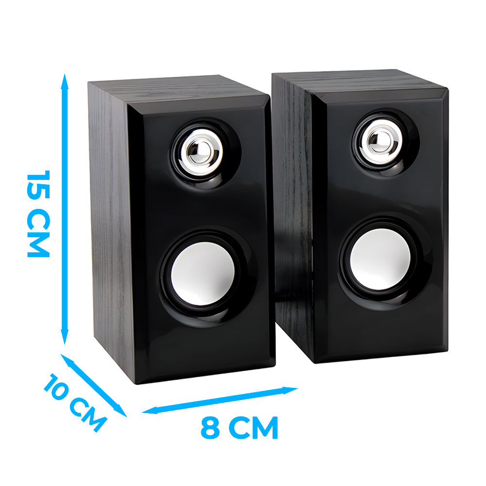 Bocina Computador Pc Laptop Usb 3.5mm