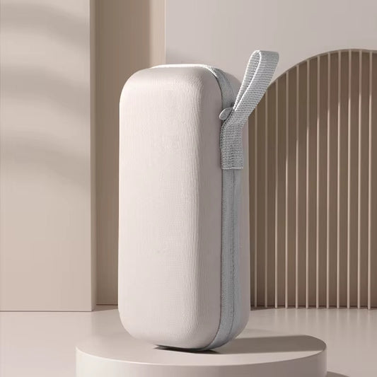 Paraguas portátil de cinco pliegues con estuche anti UV con estuche para viajes