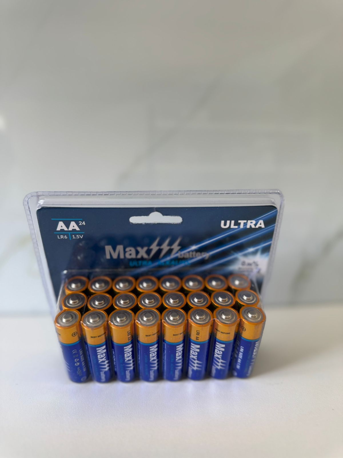 Baterias alcalinas AA (24-pack)