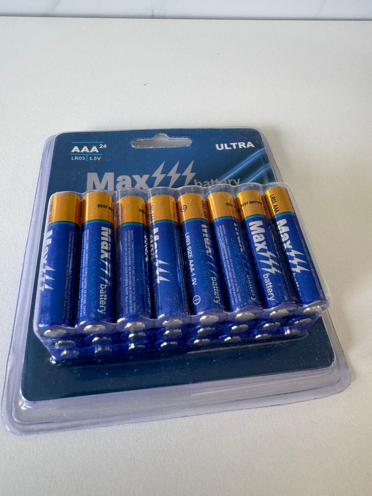 Baterías alcalinas AAA (24-pack)