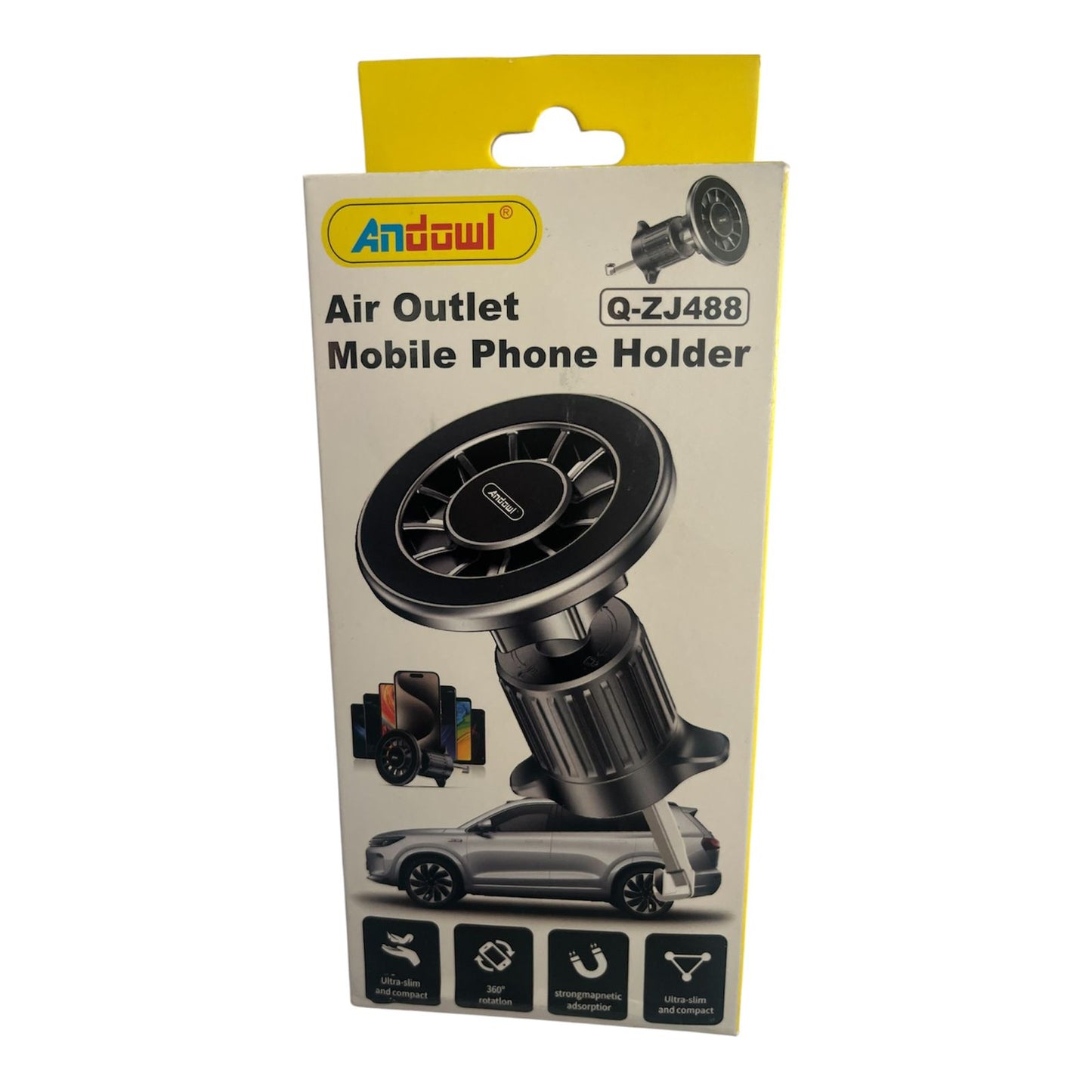 Soporte para teléfono en salida de aire