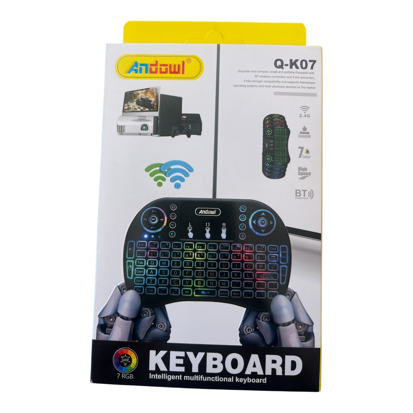 Mini Teclado Inalámbrico con Teclas