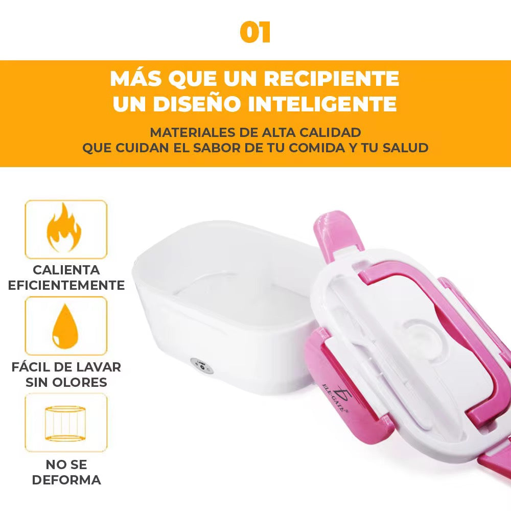 Lonchera eléctrica portátil para calentar alimentos
