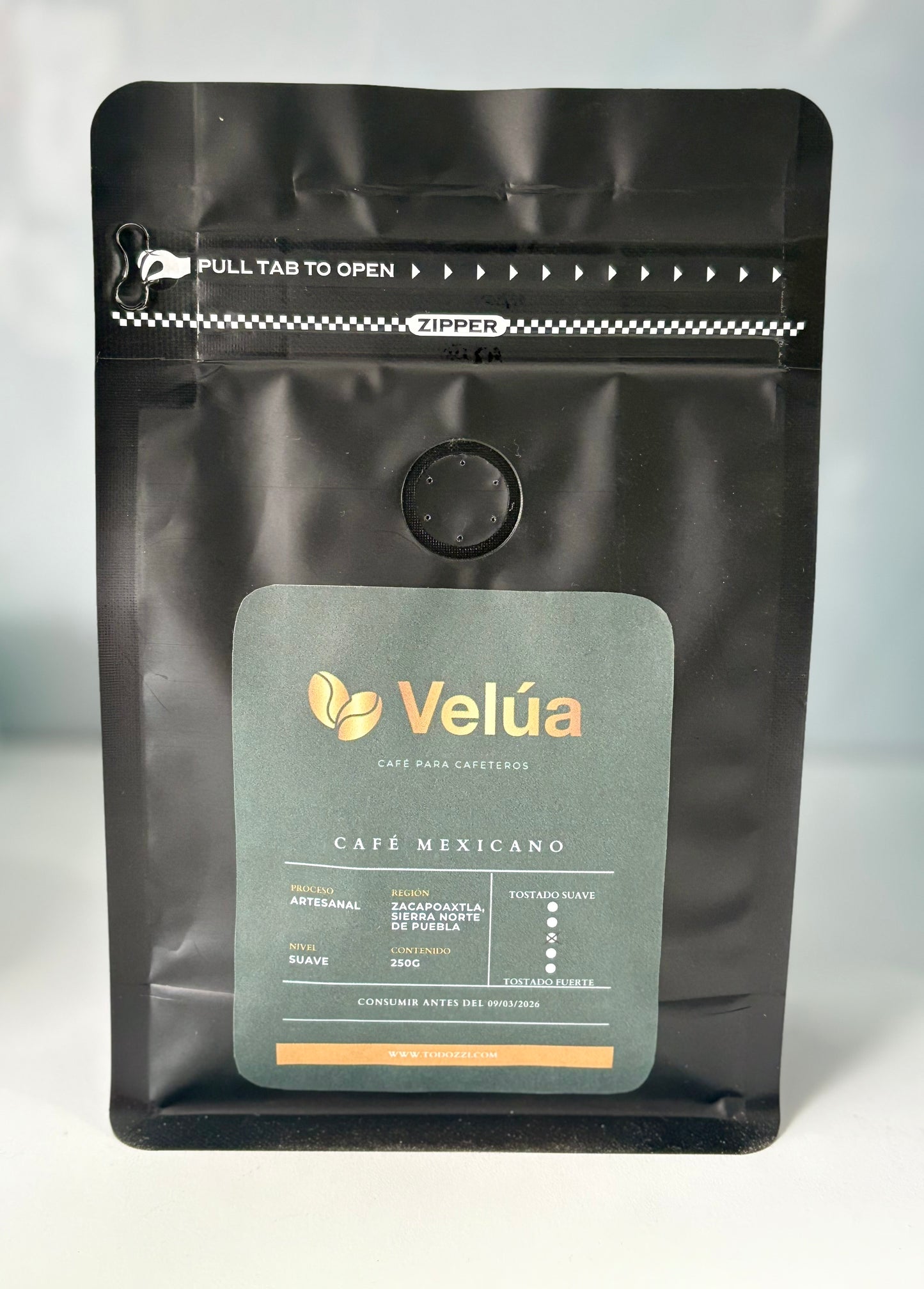 Café molido artesanal de Zacapoaxtla (Sierra norte de Puebla) 250 gramos