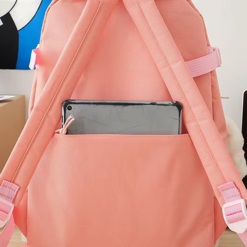 Mochila escolar juego de 5 piezas