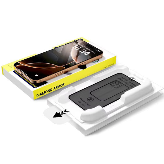 Protectores de vidrio templado para teléfono inteligente con privacidad antiespía con kit de instalación