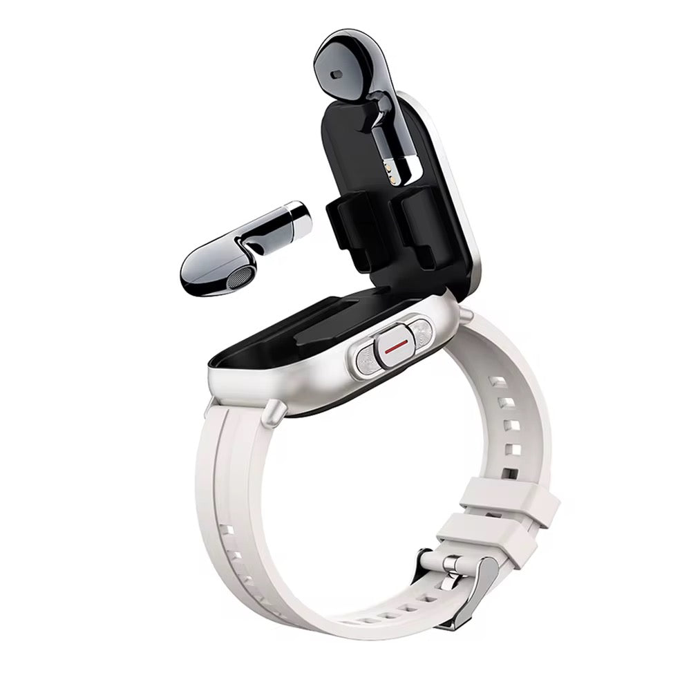 Reloj inteligente 2 en 1, llamadas, auriculares incluidos, monitoreo de salud, deportes