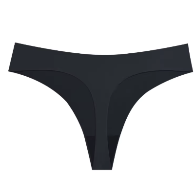 Tanga de cintura baja de seda