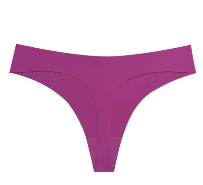 Tanga de cintura baja de seda