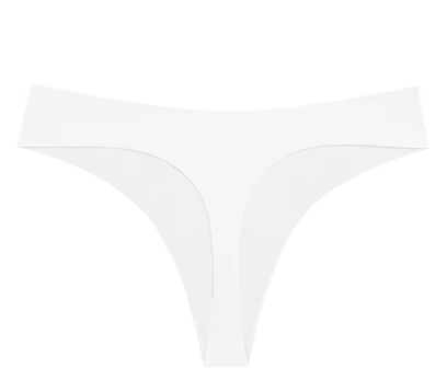 Tanga de cintura baja de seda