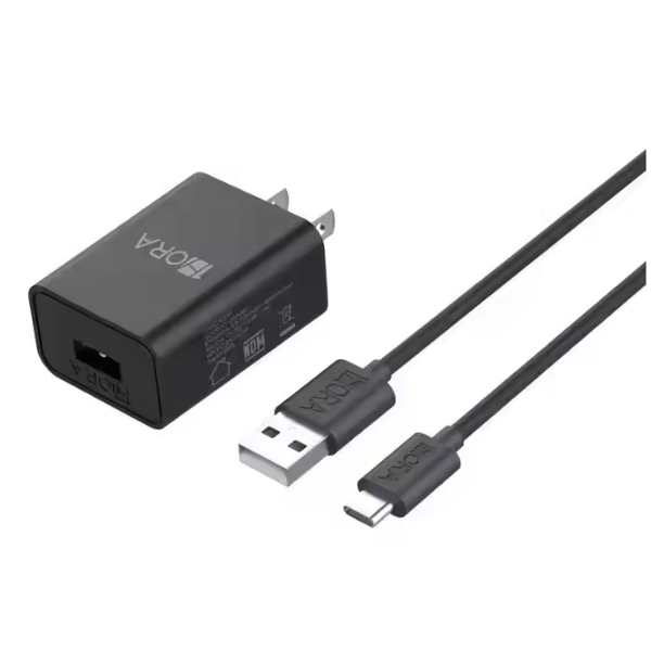 Cargador USB Tipo C Rápido 2 en 1 de 1 Hora, 1 m, 10 W