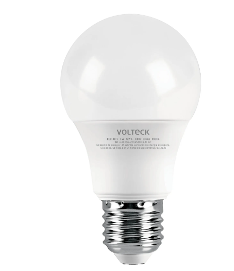 Focos LED de luz cálida 9W al dia para uso doméstico