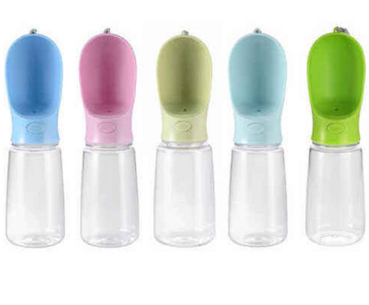 Botella de agua para perro portátil de 500 ml
