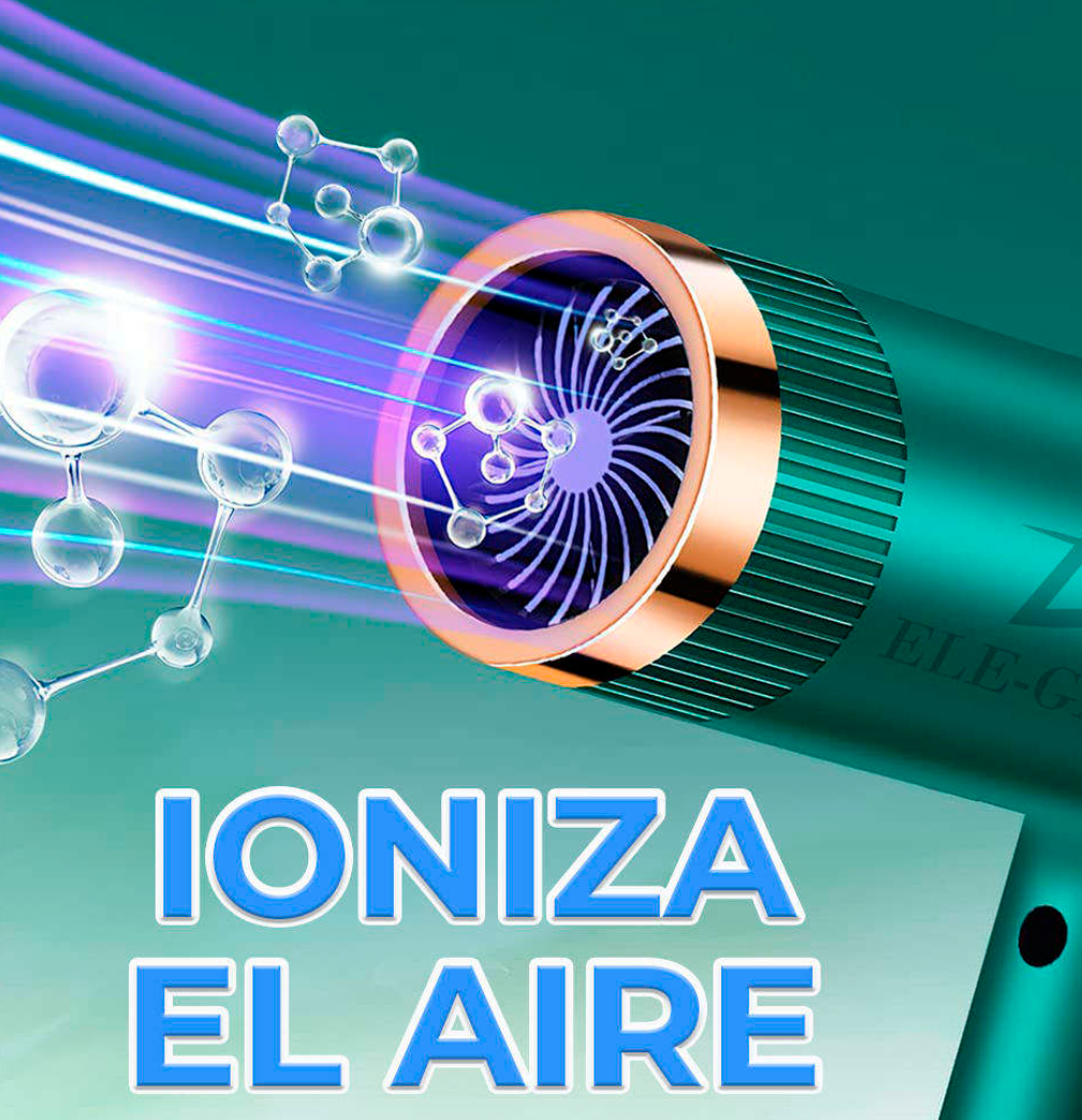 Secador de pelo iónico compacto de viaje 500W