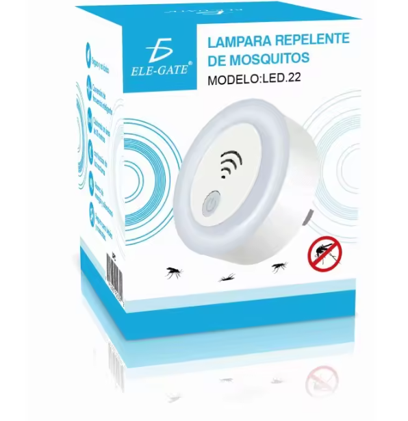 Lámpara ultrasónica repelente de insectos