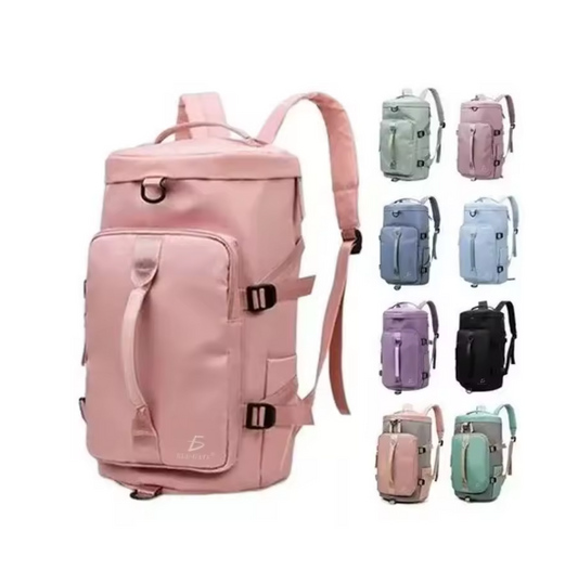 Mochila impermeable con compartimento para zapatos