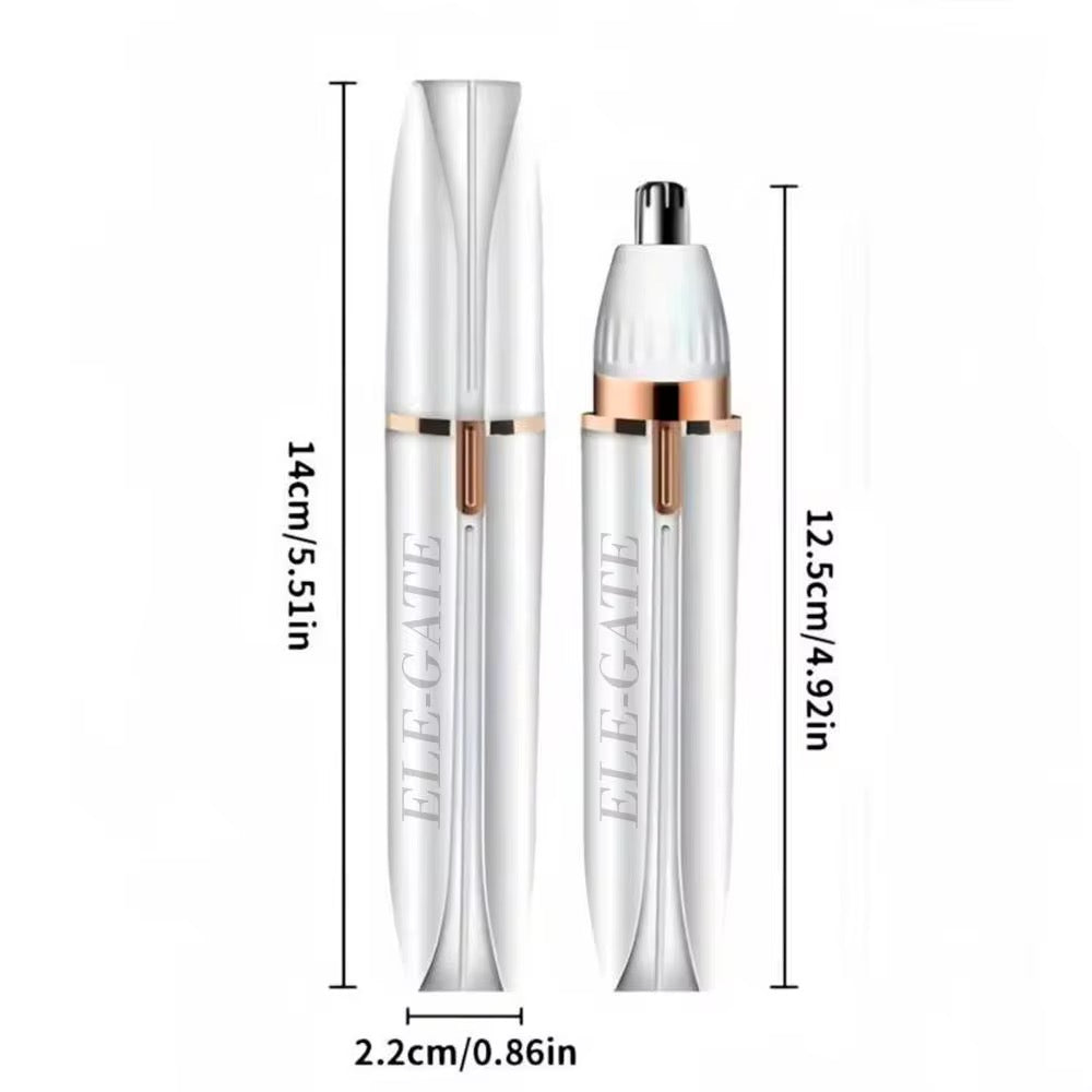Eliminador de vello facial 4 en 1: Precisión y comodidad para mujeres y hombres