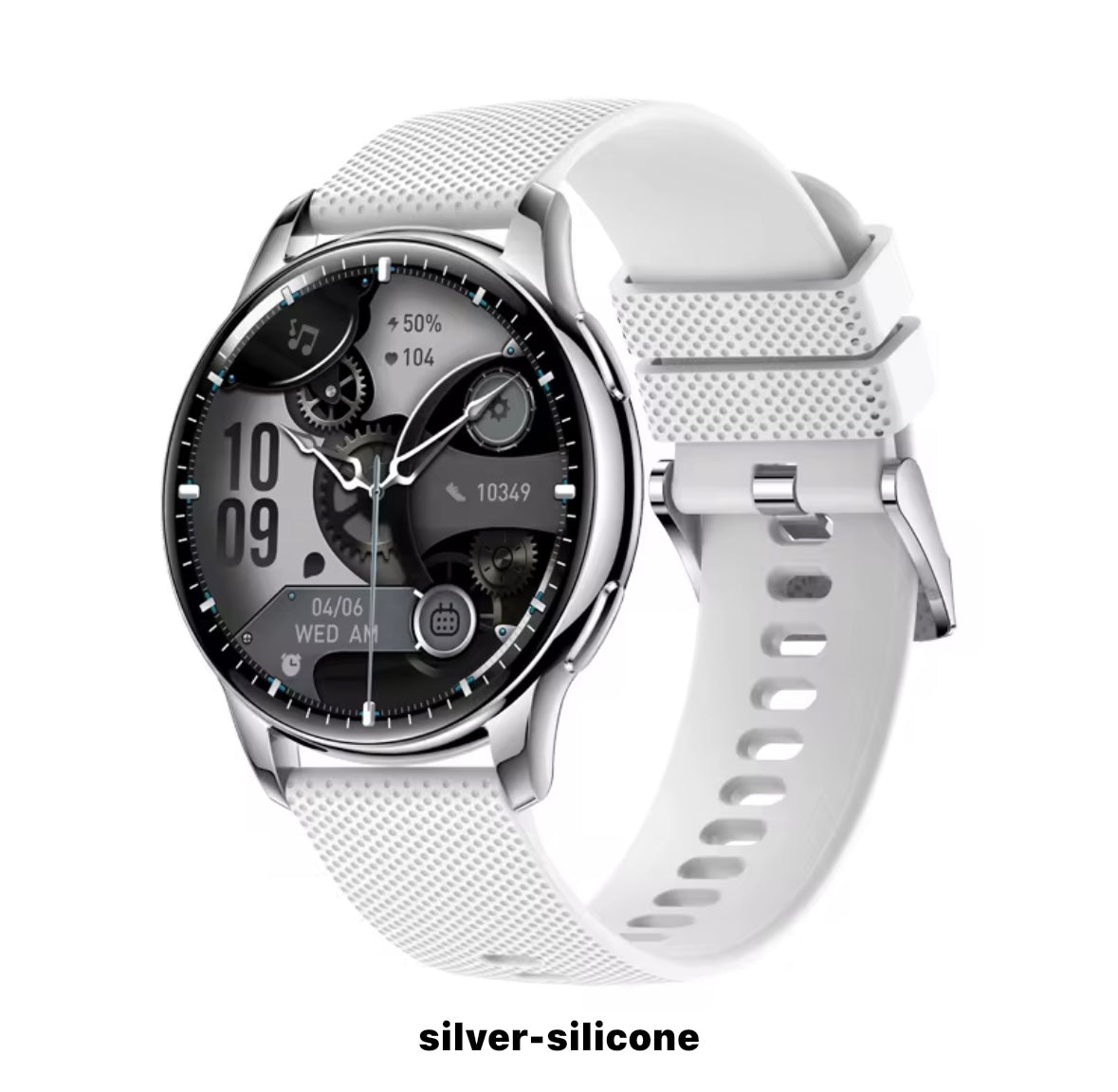 Reloj inteligente Pro para responder llamadas, frecuencia cardíaca, seguimiento del sueño, pantalla AMOLED Hombres y Mujeres