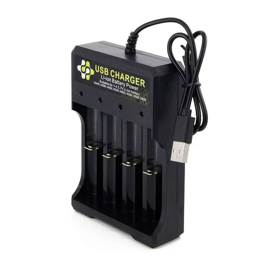 Cargador de batería universal Li-ion 18650 14500