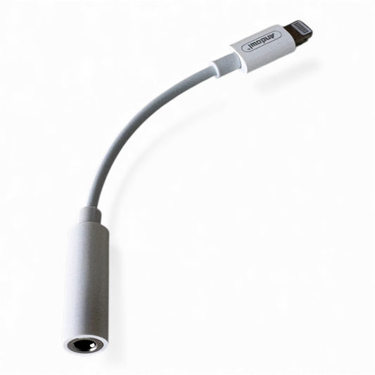 Adaptador de audio Lightning a 35mm para iPhone para conectividad de audio y video