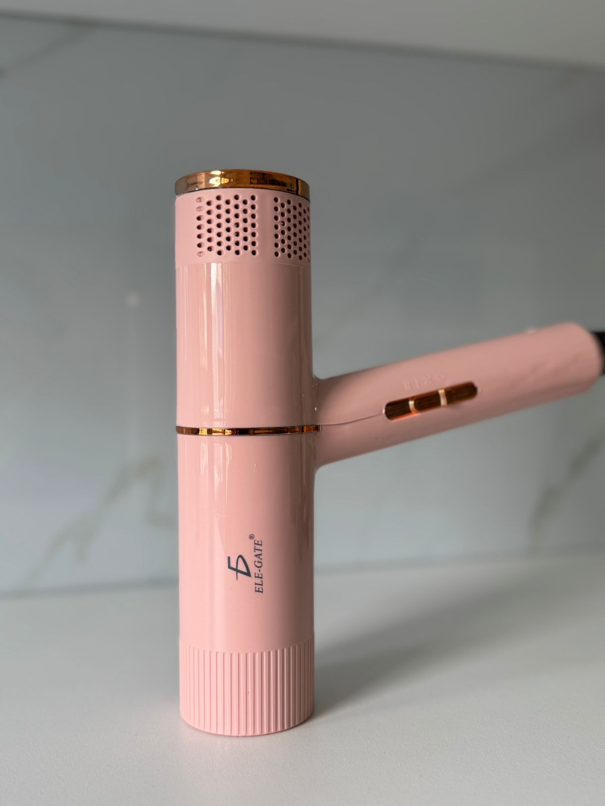 Secador de pelo iónico compacto de viaje 500W