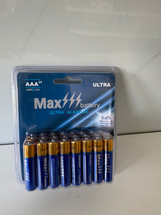 Baterías alcalinas AAA (24-pack)